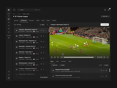 Football Analytics Dashboard